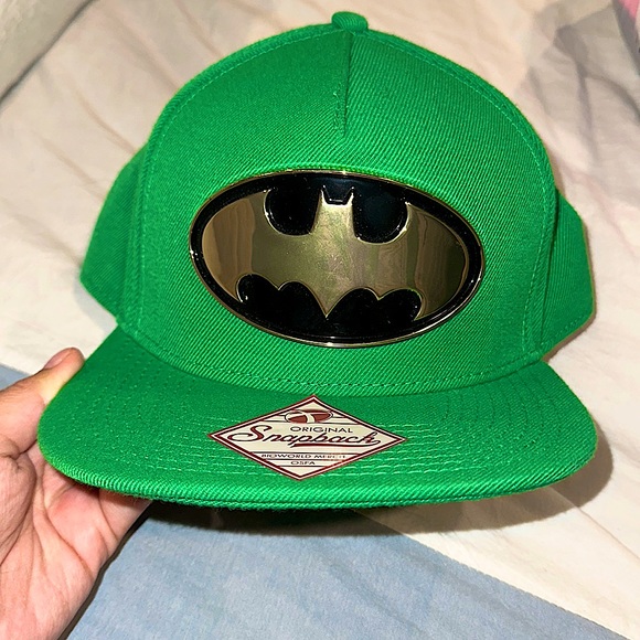DC Comics Other - ✅Batman hat🦇🔥Batman SnapBack original dc comics hat Batman metal logo y2k hat